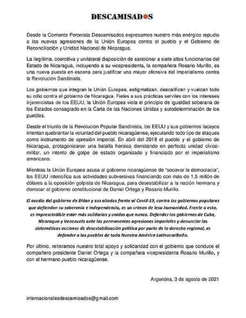 comunicado